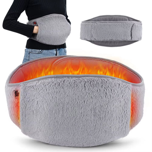 3 Levels Electric Graphene Heating Pad Cold-Proof Uterine Belt Cold-Proof Hand Waist Warming Pad USB Recharging Abdominal Warmer